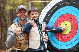 Fall outing-archery