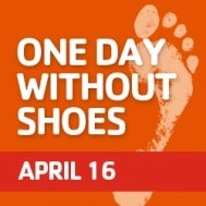 One day without shoes