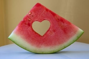 a slice of watermelon